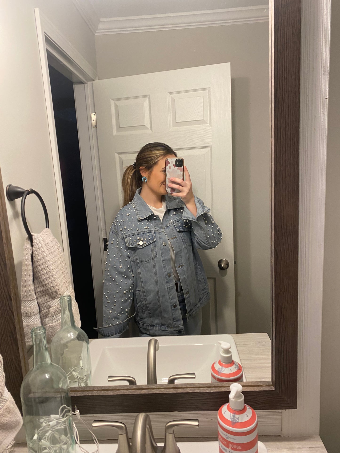 Denim and Pearls