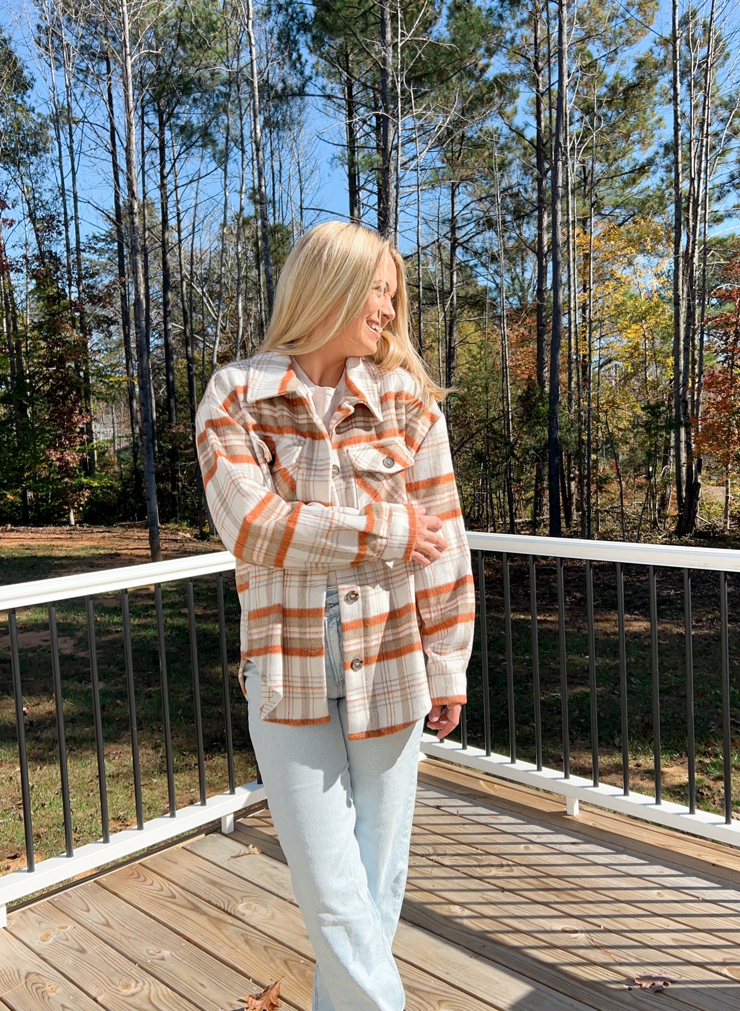 Terracotta + Cream Shacket