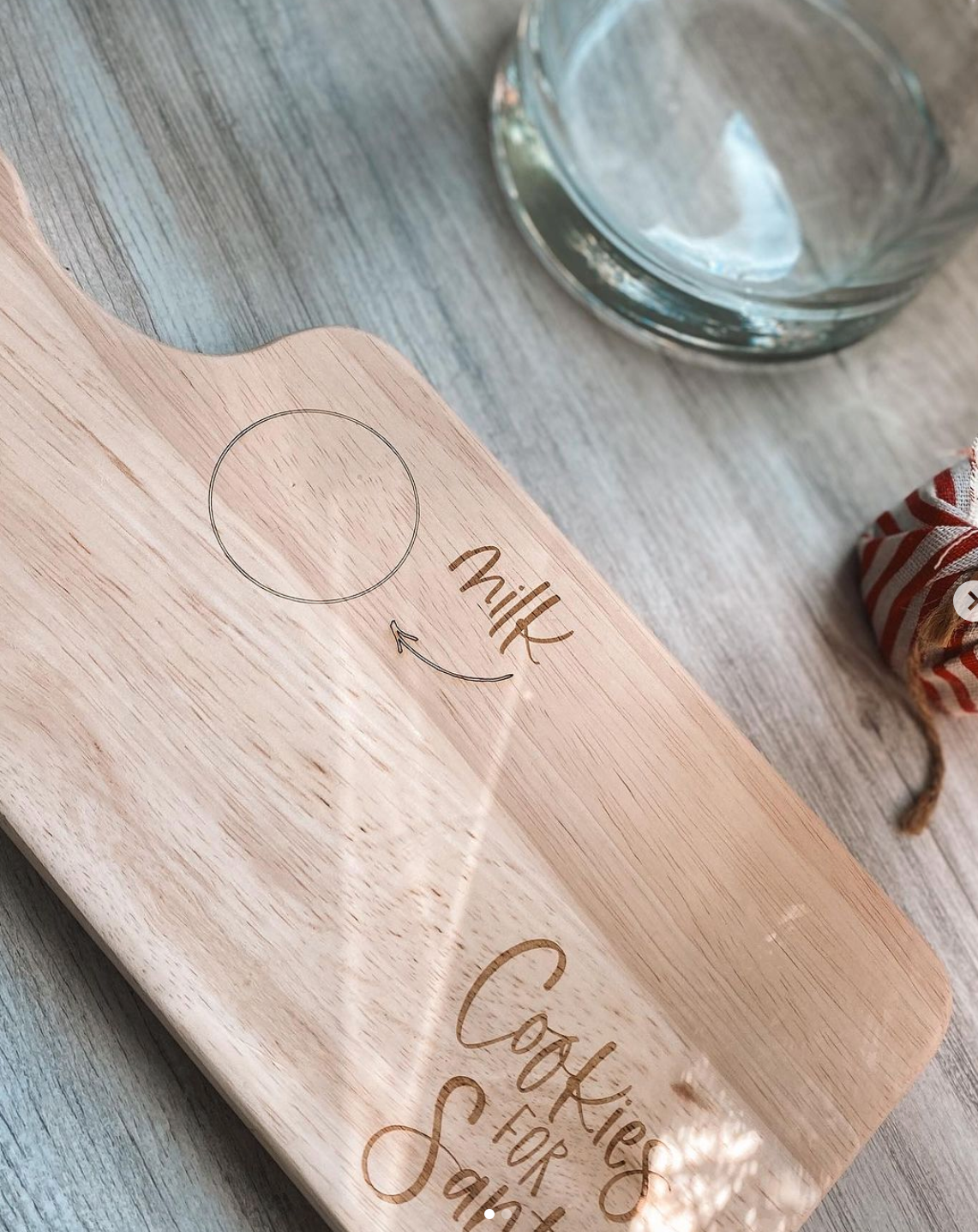 Santa Cookie Tray