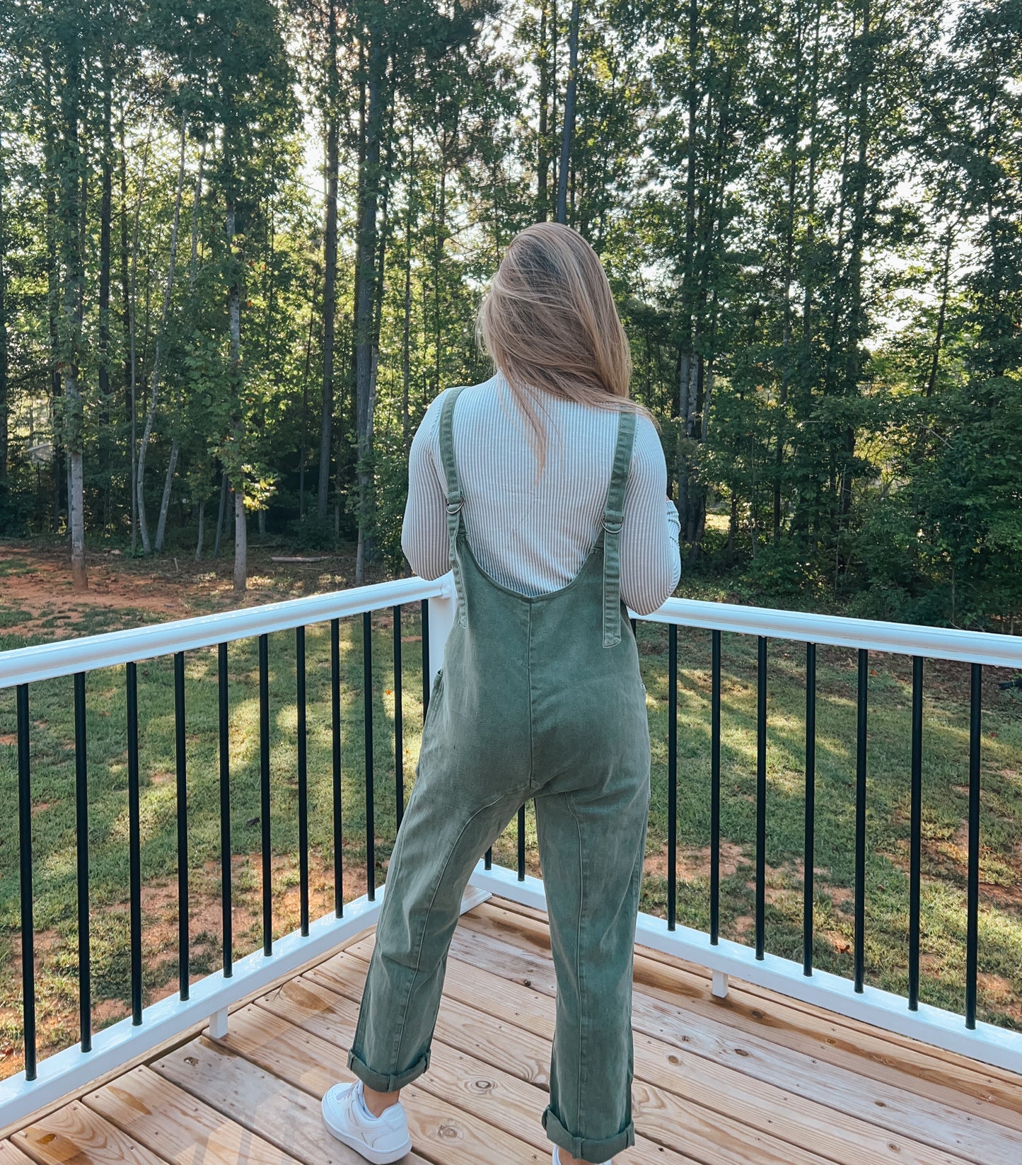 Olive Baggy Jumpsuit