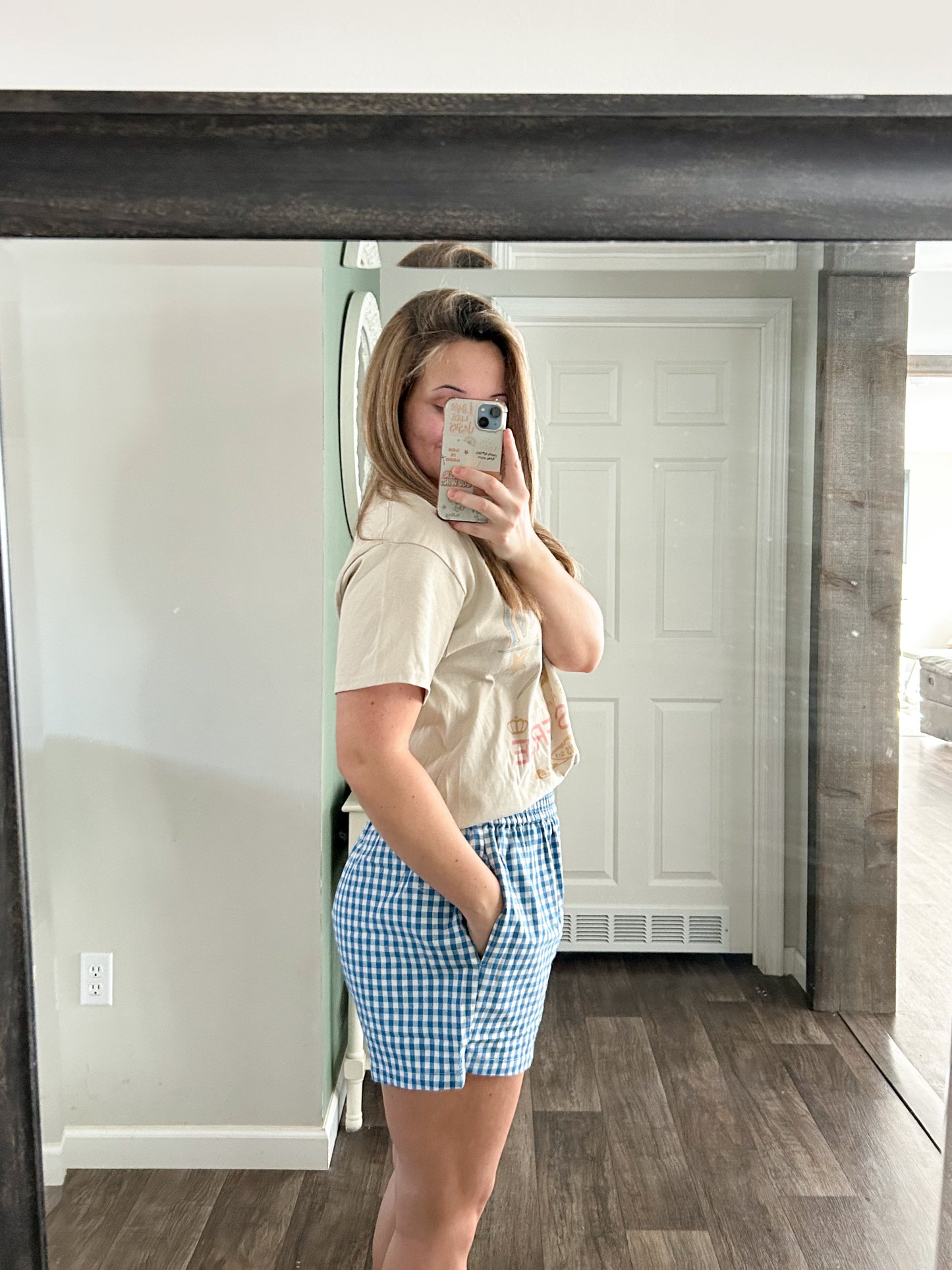 Gingham Shorts
